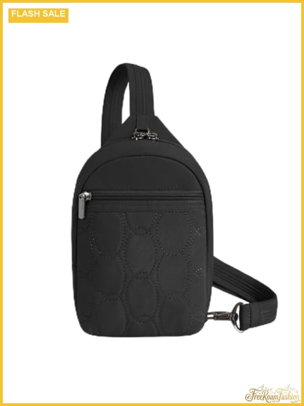 Travelon Anti-Theft Sling Crossbody Bag Lightweight Nylon RFID